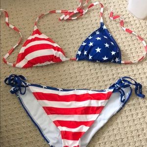 Fourth of July America Bikini. Size M.